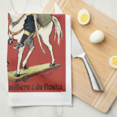 Großartiges Bazar-DES Halles und de Postes Geschirrtuch (Viertel Falte)