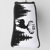 Großartiges Big Rack Buck Monogram Golf Headcover (Rotieren 90)