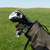 Großartiges Big Rack Buck Monogram Golf Headcover (In SItu)