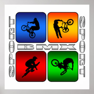 Großartiges BMX Poster