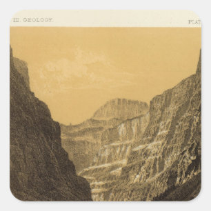 Großartiges Canon, der Colorado Quadratischer Aufkleber
