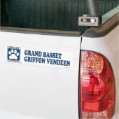 Großartiges Dachshund Griffon Vendeen Blau Autoaufkleber (Auf Lkw)