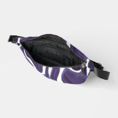 Großartiges Design! Abstrakter Stil mit moderner K Bauchtasche (Offen)