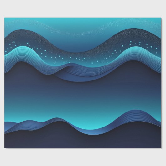 großartiges Design Geschenkpapier (Flach)