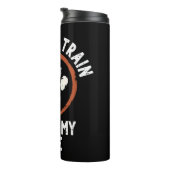 Großartiges Dog Trainer Design Thermosbecher (Nach rechts gedreht)
