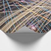 großartiges Feuerwerk Geschenkpapier (Ecke)
