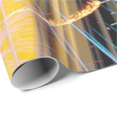 großartiges Feuerwerk Geschenkpapier (Rolleneckpunkt)