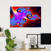 Großartiges Fraktal #1 Poster (Heimbüro)