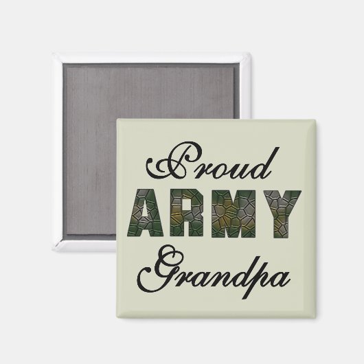 Großartiges Geschenk der Proud Army Magnet (Vorderseite/Rückseite)
