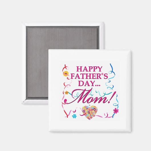 Großartiges Geschenk für eine Single-Mama Magnet (Vorderseite/Rückseite)