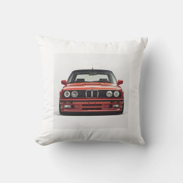 Großartiges Geschenk für Männer - BMW E30 - RED Th Kissen (Vorderseite)