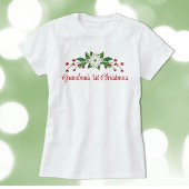 Großartiges Geschenk! Oma's First Christmas Tee Sh