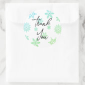 Großartiges Gold Danke an die Aufkleber (Tasche)