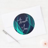 Großartiges Gold Danke an die Aufkleber (Umschlag)