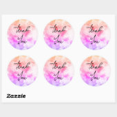 Großartiges Gold Danke an die Aufkleber (Blatt)