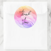 Großartiges Gold Danke an die Aufkleber (Tasche)