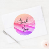 Großartiges Gold Danke an die Aufkleber (Umschlag)