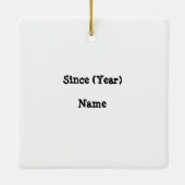 Großartiges Grandmas-Gruppenmitglied Ornament (Rückseite)