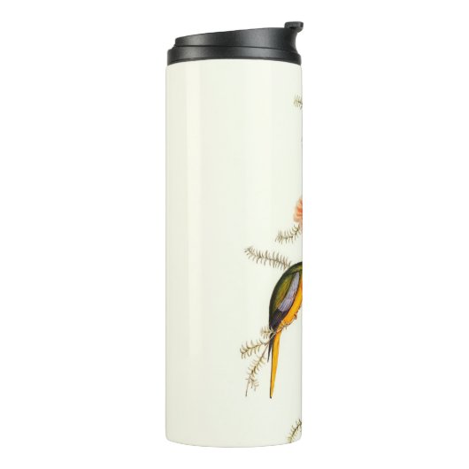 Großartiges Gras-Parakeet, Thermosbecher (Nach links gedreht)