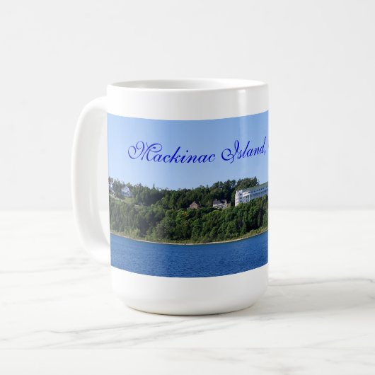 Großartiges Hotel, Mackinac Insel, Michigan Kaffeetasse (Vorderseite Links)