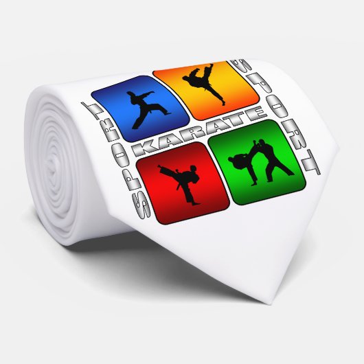 Großartiges Karate Krawatte (Gerollt)