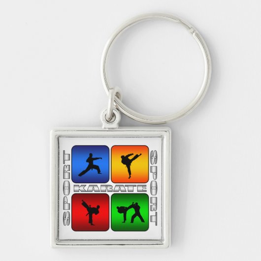 Großartiges Karate Schlüsselanhänger (Vorne)