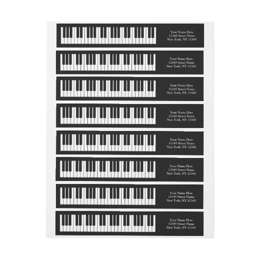 Großartiges Klavier befestigt (Bogen)