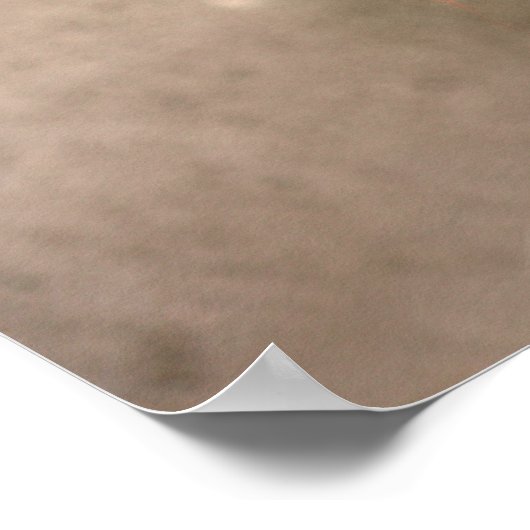 Großartiges Kurzes Friseurposter Poster (Ecke)