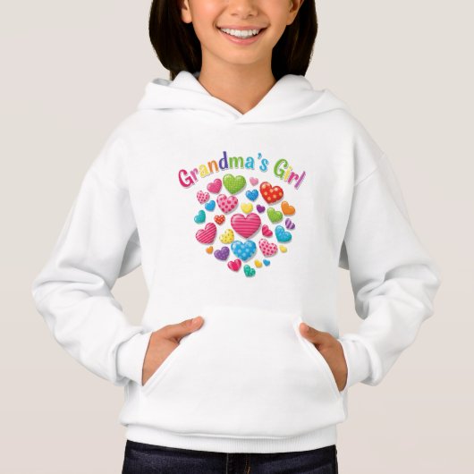 Großartiges Mädchen Hoodie (Vorderseite)