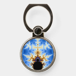 Großartiges Mandelbrot-Fraktal Handy Ring