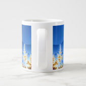 Großartiges Mandelbrot-Fraktal Jumbo-Tasse (Rückseite)