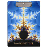 Großartiges Mandelbrot-Fraktal Klemmbrett (Vorderseite)
