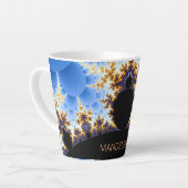 Großartiges Mandelbrot-Fraktal Milchtasse (Linke Ecke)