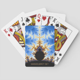 Großartiges Mandelbrot-Fraktal Spielkarten