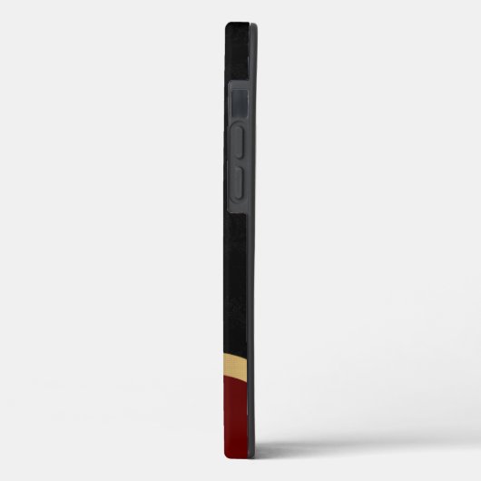 Großartiges Mit Monogramm afrikanisches Königin iP Case-Mate iPhone Hülle (Rückseite / Links)