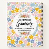 Großartiges Oma, Großvater und Kindermädchen Notizblock (Rückseite)