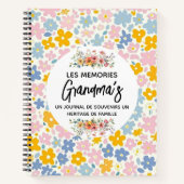 Großartiges Oma, Großvater und Kindermädchen Notizblock (Vorderseite)