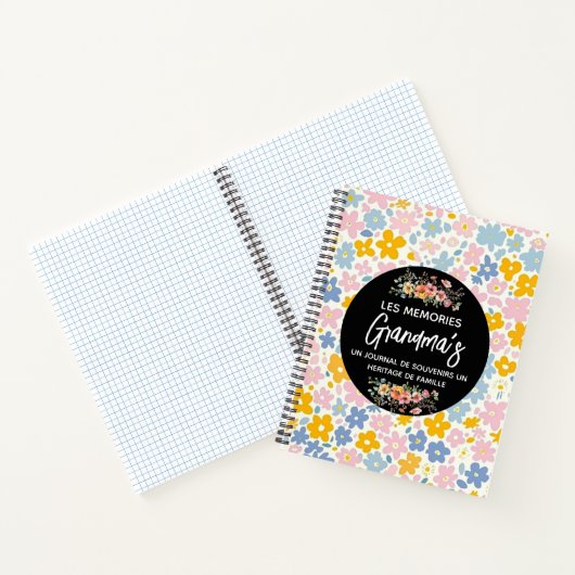 Großartiges Oma, Großvater und Kindermädchen Notizblock (Innenseite)