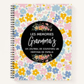 Großartiges Oma, Großvater und Kindermädchen Notizblock (Vorderseite)