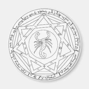 Großartiges Pentagramm Magnet