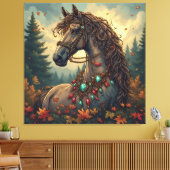 Großartiges Pferd Leinwanddruck (Insitu (Wohnzimmer))