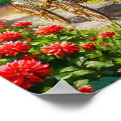 Großartiges Pferd und Beförderung Poster (Ecke)