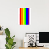 Großartiges Rainbow Fine Art Poster (Heimbüro)