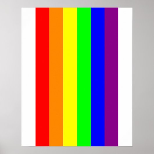 Großartiges Rainbow Fine Art Poster (Vorne)
