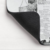 Großartiges Restaurant Parisien, Mousepad (Ecke)