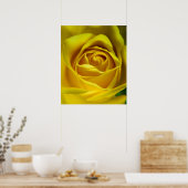 Großartiges Rosenmakro Poster (Küche)