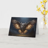 Großartiges Schlittschuh-Fliegen am nächtlichen Fl Karte (Gelbe Blume)