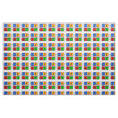 Großartiges Ski-Skifahren Stoff (Fat Quarter (45,7 x 55,9 cm))