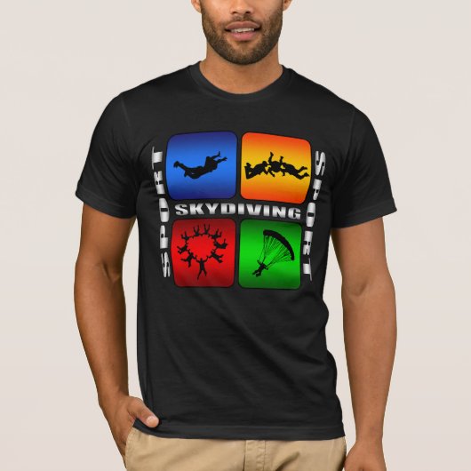 Großartiges Skydiving T-Shirt (Vorderseite)