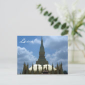 großartiges Stupa-Labor Postkarte (Stehend Vorderseite)